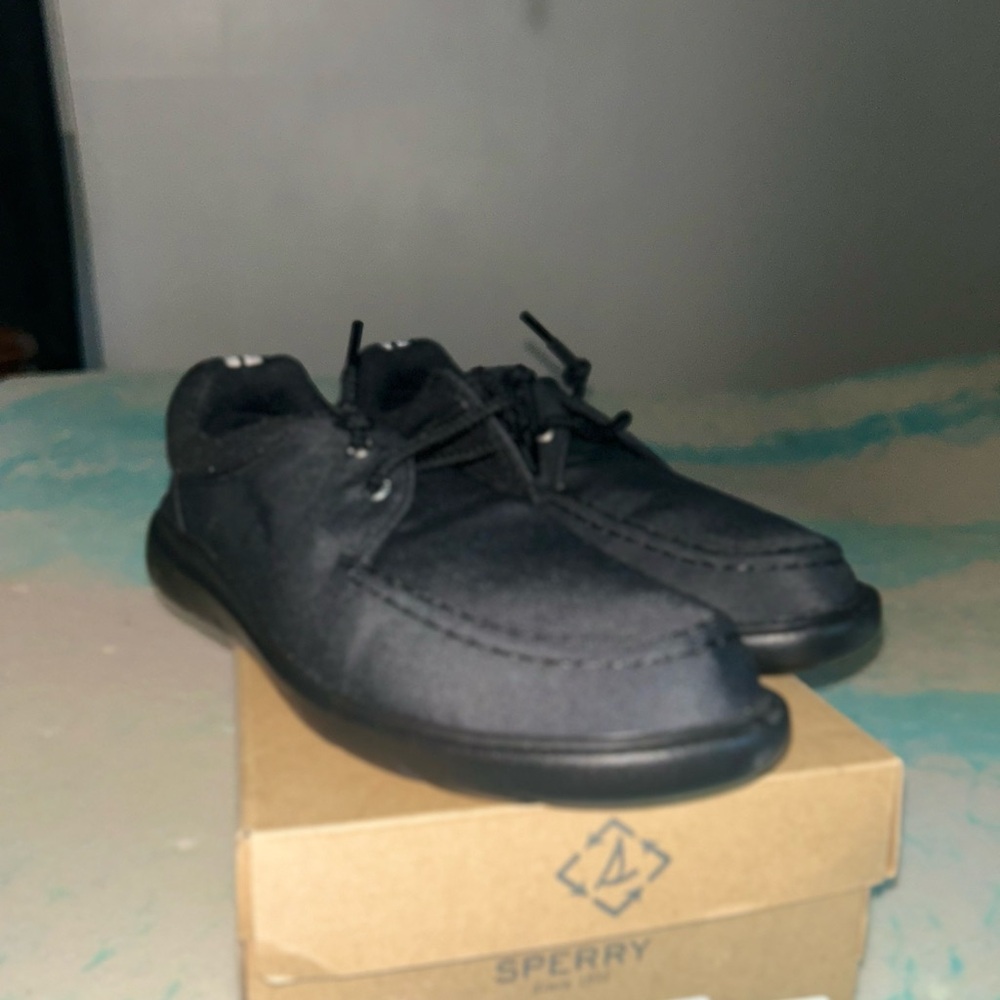 Sperry Black Loafers & Slip-Ons